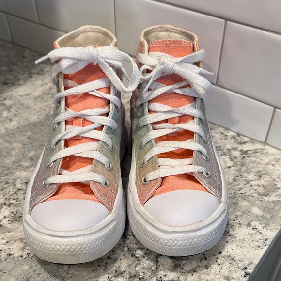 Converse Pastel Tie-Dye High Tops - Picture 2 of 5